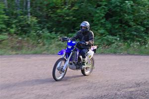 Matt Holl's Yamaha WR450 on SS6, Norway North.