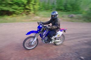 Matt Holl's Yamaha WR450 on SS6, Norway North.