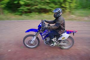 Matt Holl's Yamaha WR450 on SS6, Norway North.