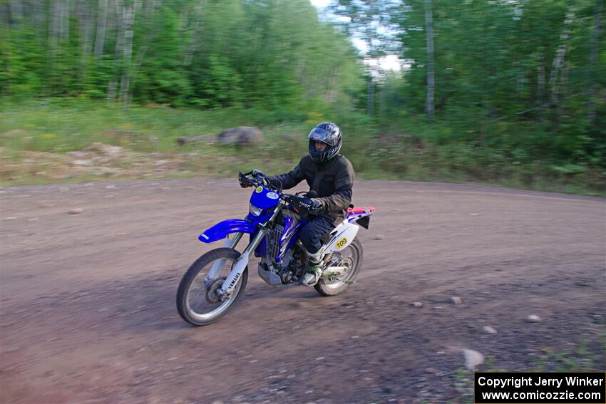 Matt Holl's Yamaha WR450 on SS6, Norway North.