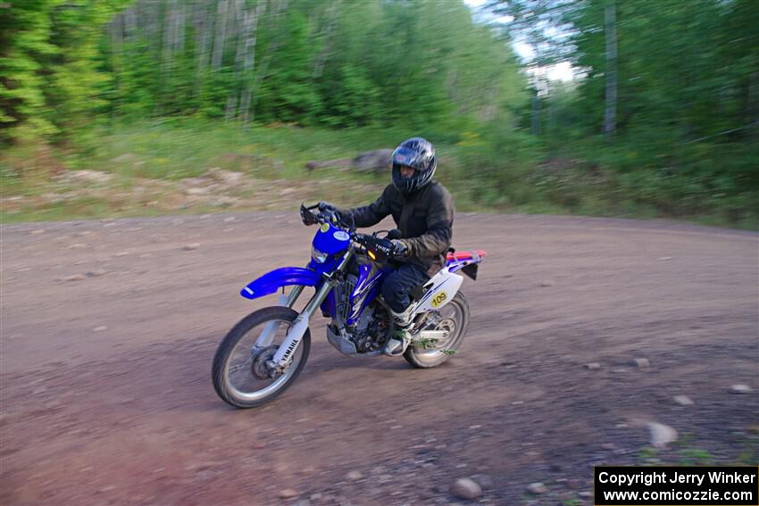 Matt Holl's Yamaha WR450 on SS6, Norway North.