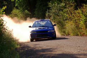 Connor Himes / Aleut Hatfield Subaru Impreza on SS6, Norway North.