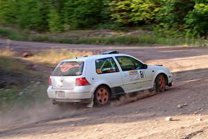 John Gusmano / Josh Remmetter VW GTI on SS6, Norway North.