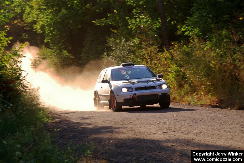 John Gusmano / Josh Remmetter VW GTI on SS6, Norway North.