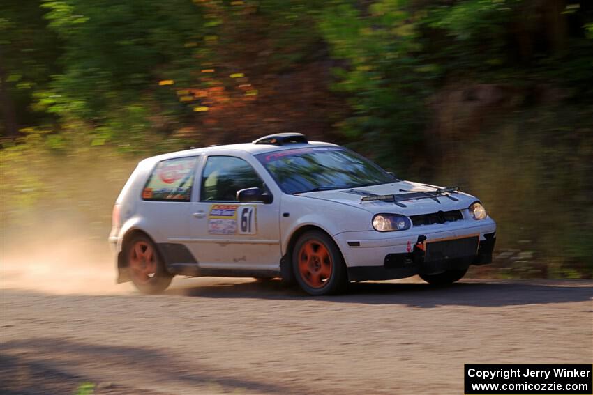 John Gusmano / Josh Remmetter VW GTI on SS6, Norway North.