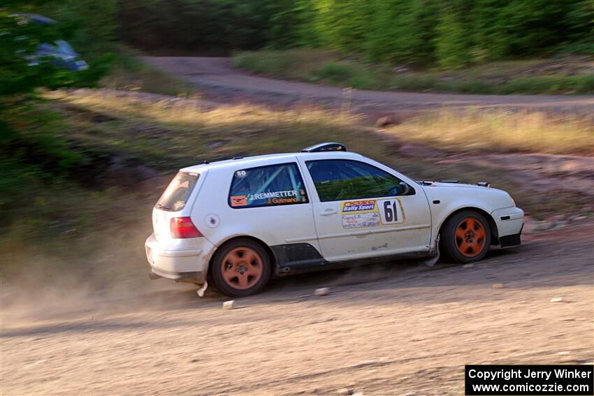 John Gusmano / Josh Remmetter VW GTI on SS6, Norway North.