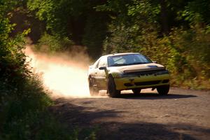 Eli Goethel / Kyle West Mitsubishi Eclipse on SS6, Norway North.