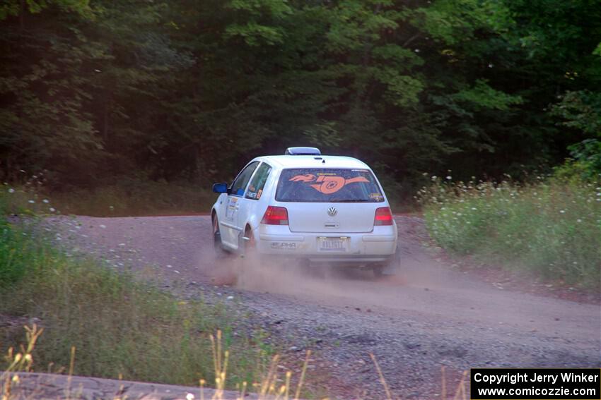 John Gusmano / Josh Remmetter VW GTI on SS6, Norway North.