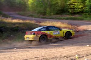 Eli Goethel / Kyle West Mitsubishi Eclipse on SS6, Norway North.