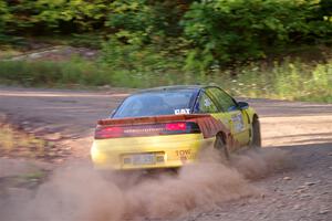Eli Goethel / Kyle West Mitsubishi Eclipse on SS6, Norway North.