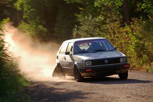 Heath Shively / Morgan Engle VW Golf on SS6, Norway North.