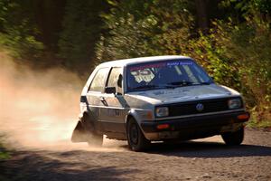 Heath Shively / Morgan Engle VW Golf on SS6, Norway North.