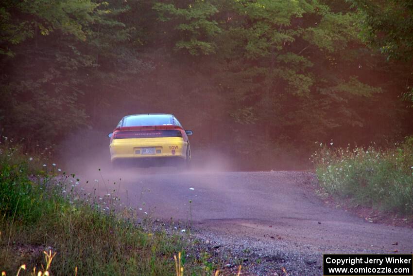 Eli Goethel / Kyle West Mitsubishi Eclipse on SS6, Norway North.