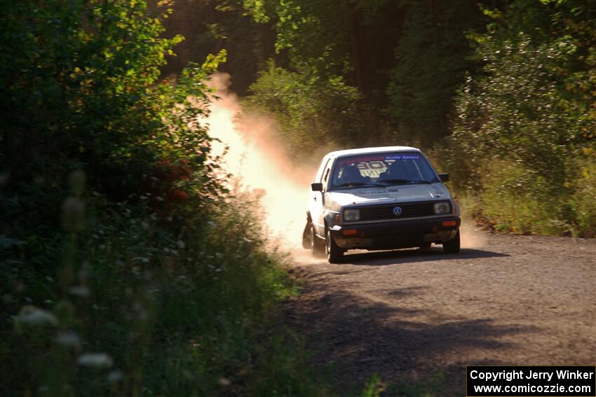 Heath Shively / Morgan Engle VW Golf on SS6, Norway North.