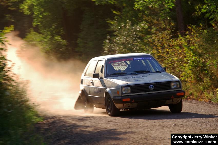 Heath Shively / Morgan Engle VW Golf on SS6, Norway North.