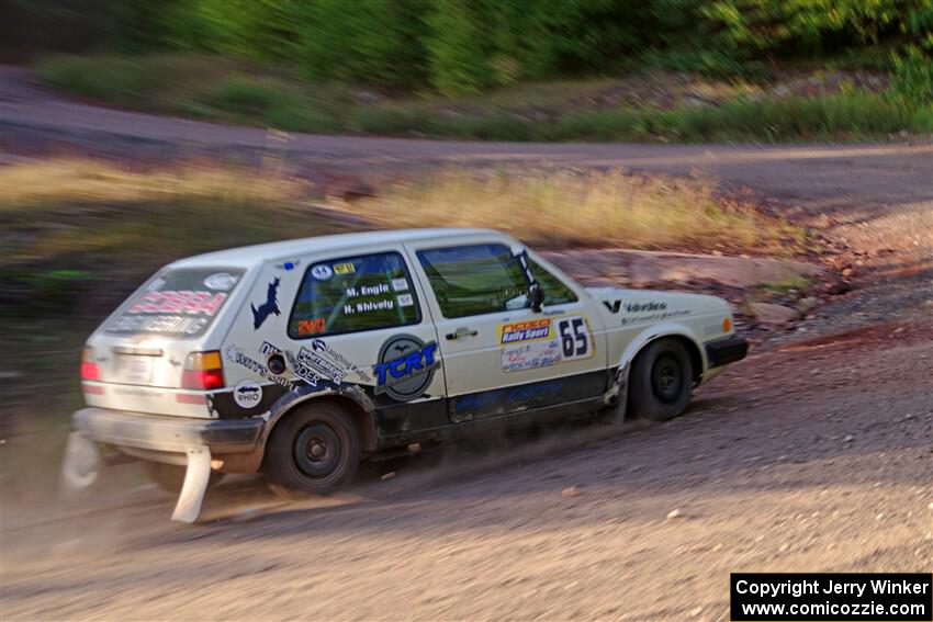 Heath Shively / Morgan Engle VW Golf on SS6, Norway North.