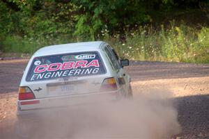 Heath Shively / Morgan Engle VW Golf on SS6, Norway North.