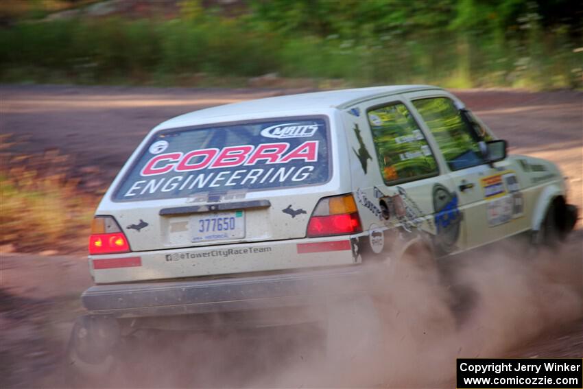 Heath Shively / Morgan Engle VW Golf on SS6, Norway North.