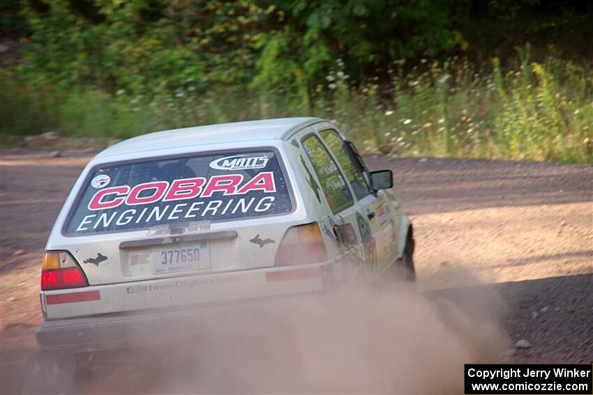 Heath Shively / Morgan Engle VW Golf on SS6, Norway North.