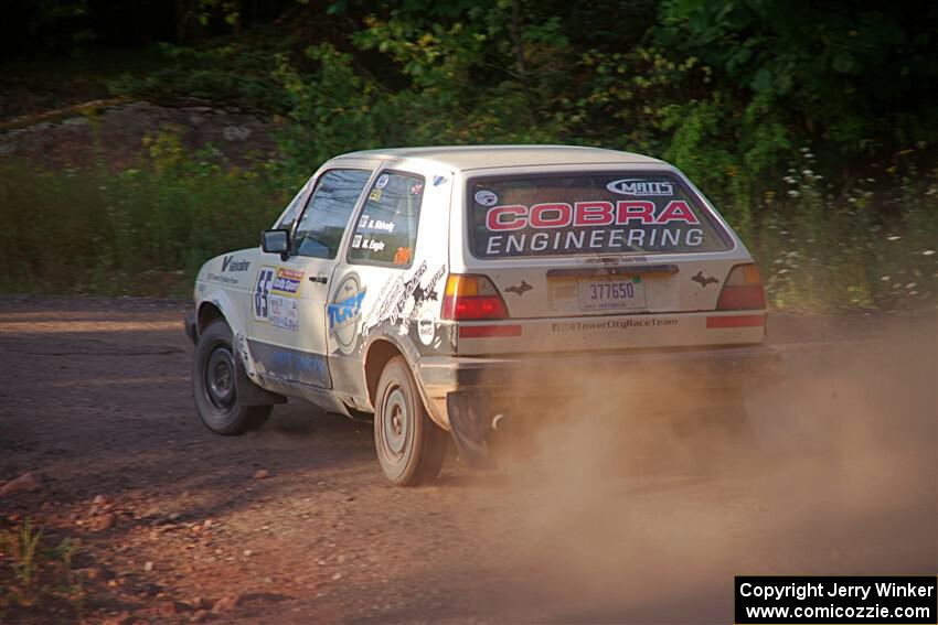 Heath Shively / Morgan Engle VW Golf on SS6, Norway North.