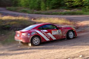 Eric Anderson / Taylor Haelterman Toyota FR-S on SS6, Norway North.