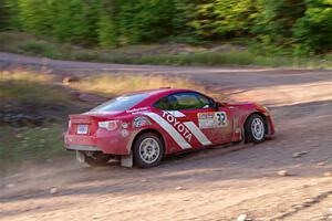 Eric Anderson / Taylor Haelterman Toyota FR-S on SS6, Norway North.