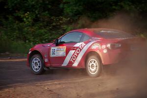 Eric Anderson / Taylor Haelterman Toyota FR-S on SS6, Norway North.