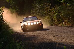 Colin Redner / Michael Claiborne Mazda RX-7 on SS6, Norway North.