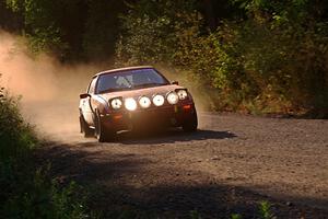 Colin Redner / Michael Claiborne Mazda RX-7 on SS6, Norway North.