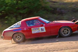 Colin Redner / Michael Claiborne Mazda RX-7 on SS6, Norway North.