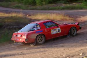 Colin Redner / Michael Claiborne Mazda RX-7 on SS6, Norway North.