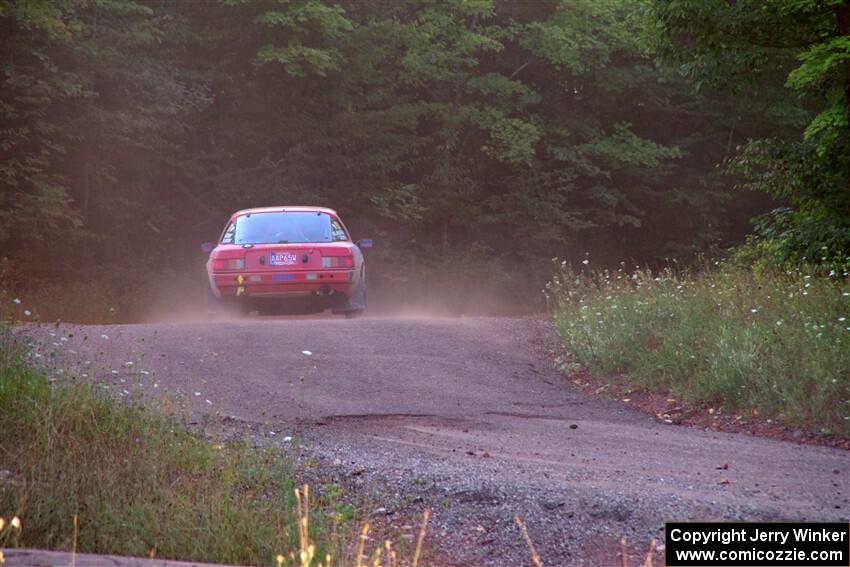 Colin Redner / Michael Claiborne Mazda RX-7 on SS6, Norway North.
