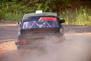 Adam Brock / Shanti Witt Volvo 244 on SS6, Norway North.
