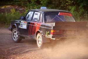 Adam Brock / Shanti Witt Volvo 244 on SS6, Norway North.