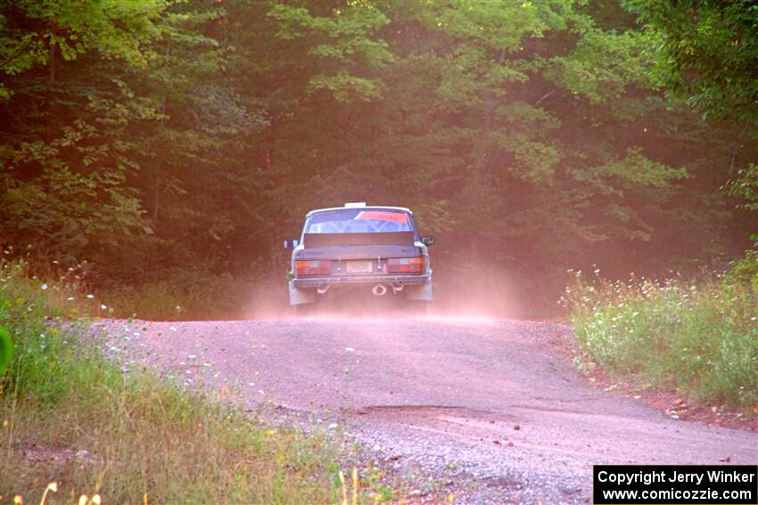 Adam Brock / Shanti Witt Volvo 244 on SS6, Norway North.