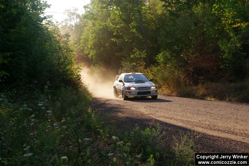 Sergio Spinelli / Danny Rice Subaru Impreza on SS6, Norway North.