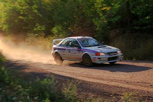 Sergio Spinelli / Danny Rice Subaru Impreza on SS6, Norway North.
