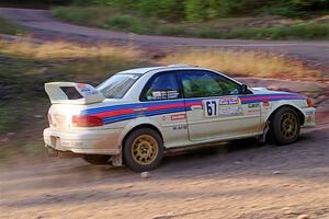 Sergio Spinelli / Danny Rice Subaru Impreza on SS6, Norway North.