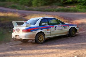 Sergio Spinelli / Danny Rice Subaru Impreza on SS6, Norway North.