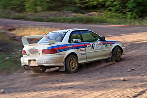 Sergio Spinelli / Danny Rice Subaru Impreza on SS6, Norway North.