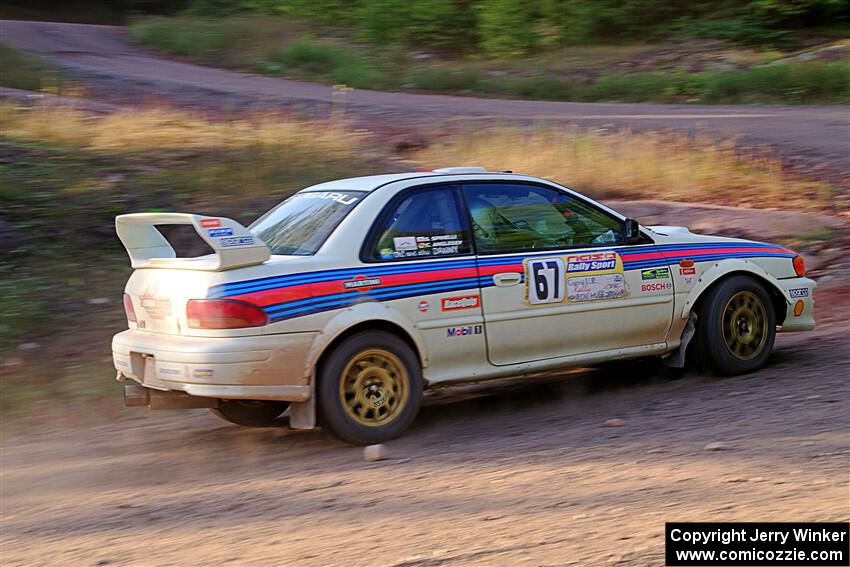 Sergio Spinelli / Danny Rice Subaru Impreza on SS6, Norway North.