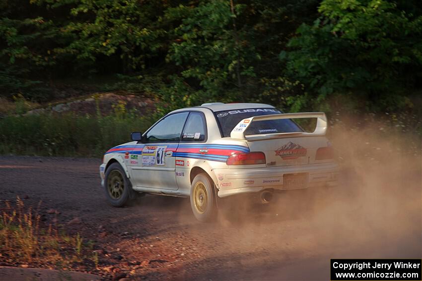 Sergio Spinelli / Danny Rice Subaru Impreza on SS6, Norway North.