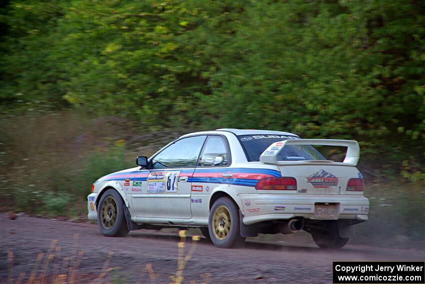 Sergio Spinelli / Danny Rice Subaru Impreza on SS6, Norway North.