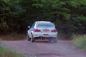 Sergio Spinelli / Danny Rice Subaru Impreza on SS6, Norway North.