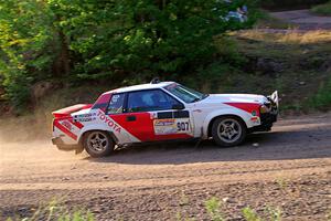 Bryce Murphy / Braxton Murphy Toyota Celica GTS on SS6, Norway North.