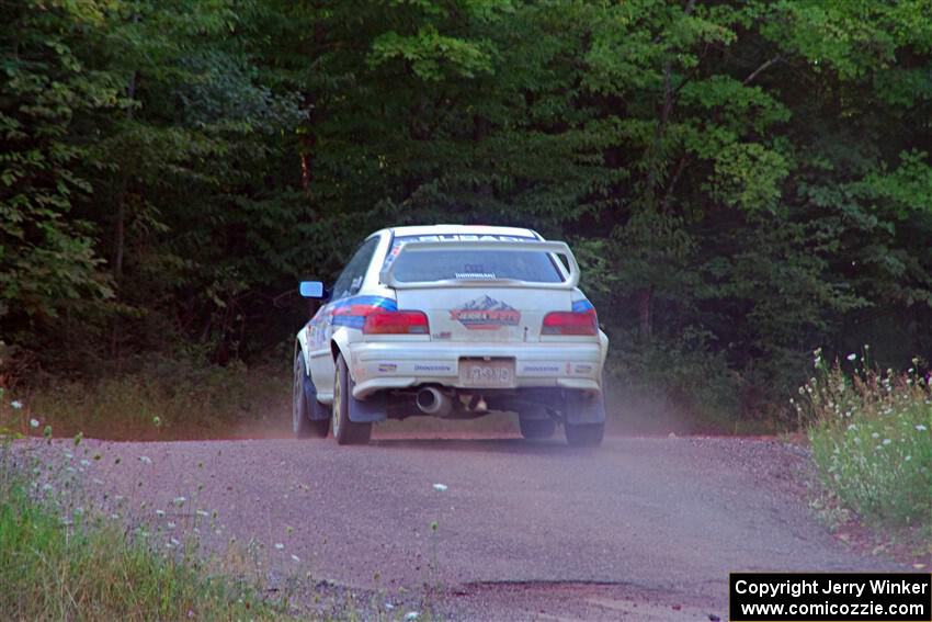 Sergio Spinelli / Danny Rice Subaru Impreza on SS6, Norway North.