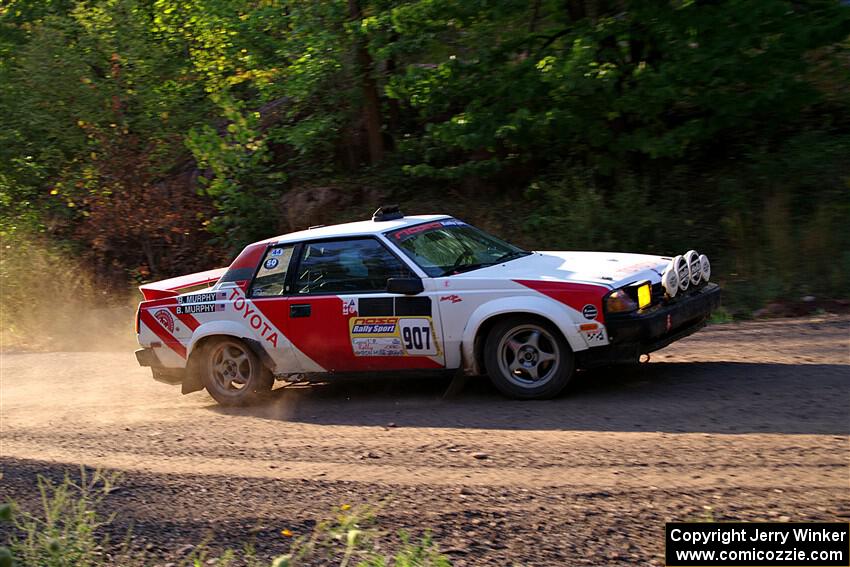 Bryce Murphy / Braxton Murphy Toyota Celica GTS on SS6, Norway North.
