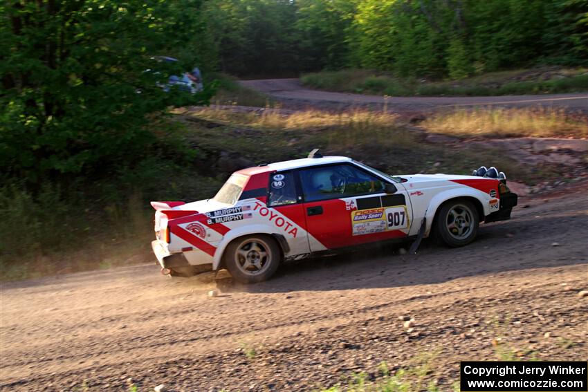 Bryce Murphy / Braxton Murphy Toyota Celica GTS on SS6, Norway North.
