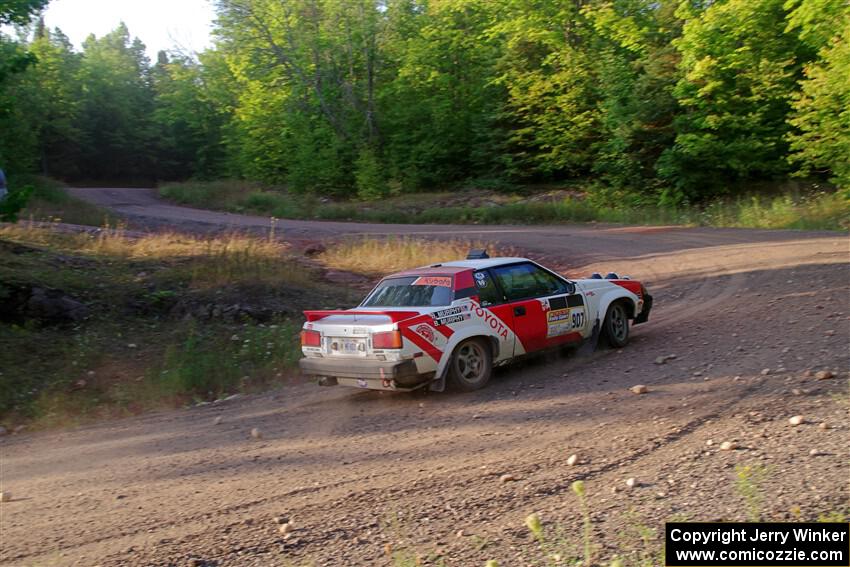 Bryce Murphy / Braxton Murphy Toyota Celica GTS on SS6, Norway North.