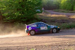 Maegan Burkart / Bryce Proseus Honda CRX Si on SS6, Norway North.